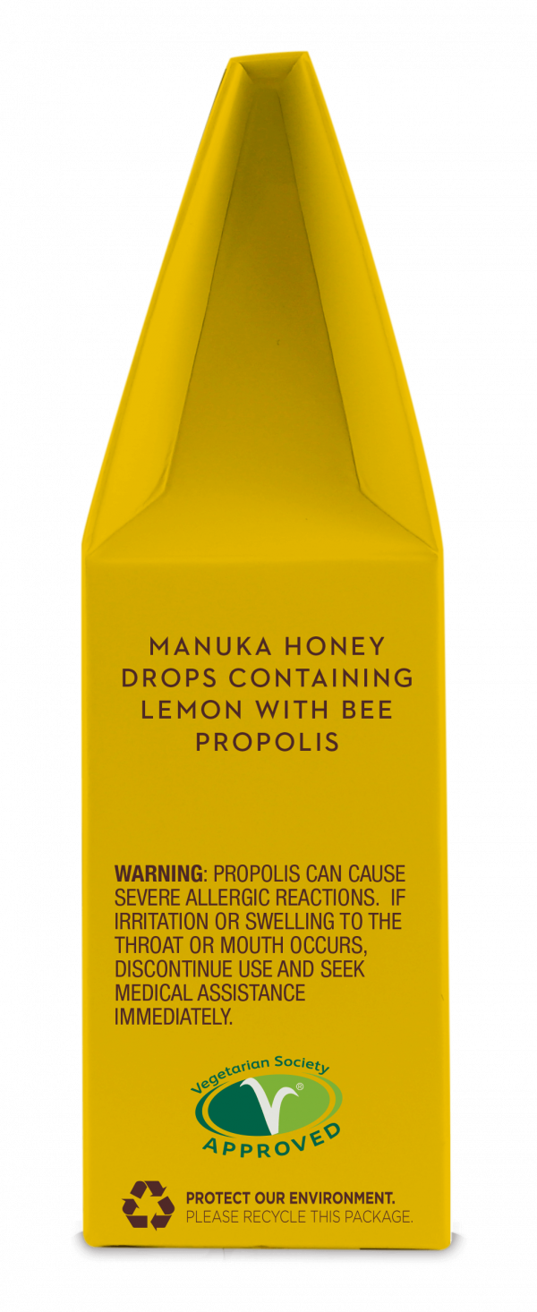 100% naravne Manuka pastile z limono in propolisom - 3