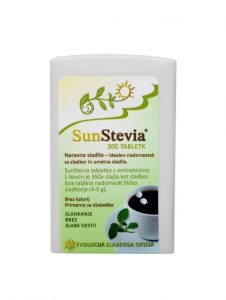 Stevia sladilo SunStevia.