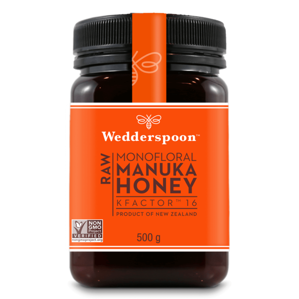 Wedderspoon KFactor™ 16 surovi Manuka med 500g