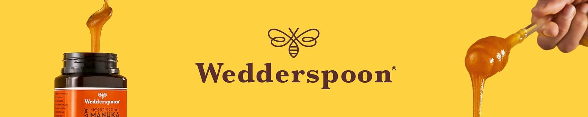 Wedderspoon manuka med KFactor banner