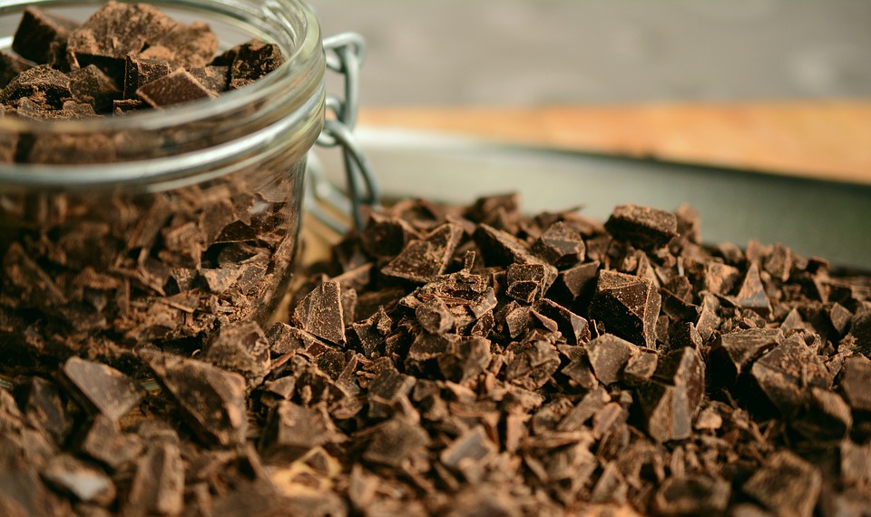 Temna čokolada je vir anitoksidantov.