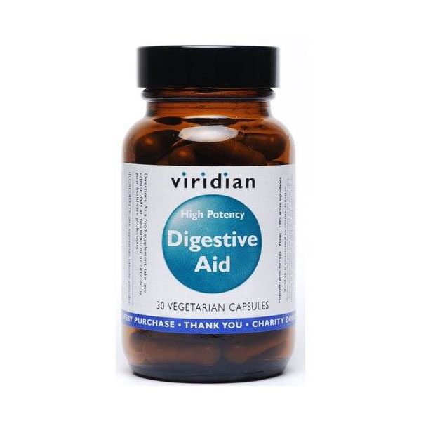 Pomoč za prebavo - prebavni encimi Viridian