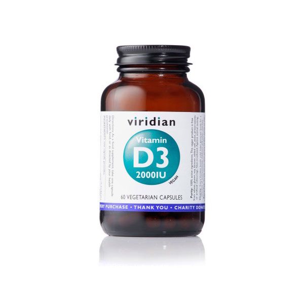 Vitamin D3 Viridian 60 kapsul