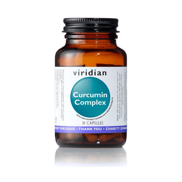 Aktiven kurkumin kompleks Viridian, 30 kapsul