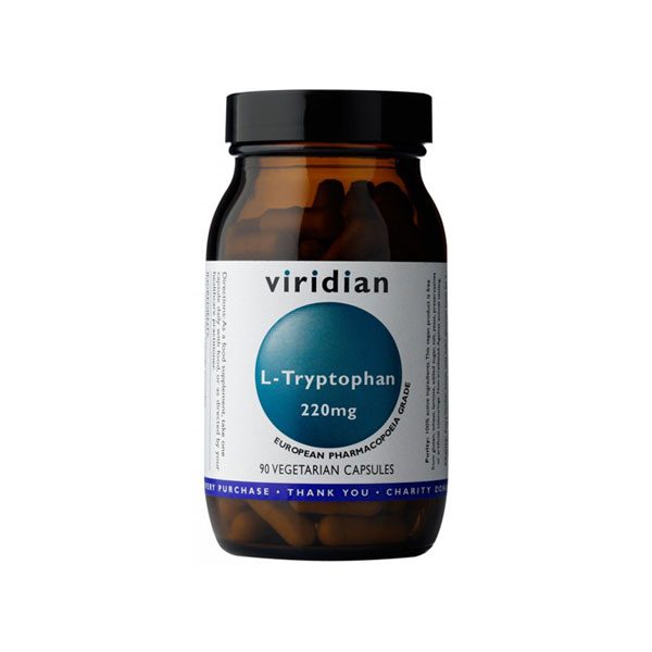 L-tryptophan (L-triptofan) Viridian 30 kapsul