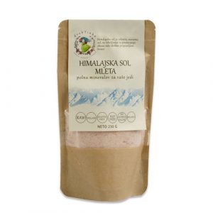 Himalajska sol Drobtinka - nerafinirana, mleta, 230 g