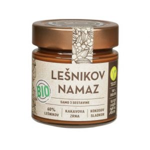 Lešnikov namaz 20 Chocolate, 200 g - ekološki, veganski, brez laktoze