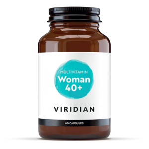Ženski multivitamini 40+ Viridian, 60 kapsul