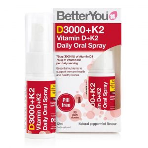 Vitamina D3 in K2 v spreju – DLux PLUS BetterYou