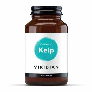 Ekološki Kelp, 600 mg Viridian, 90 kapsul