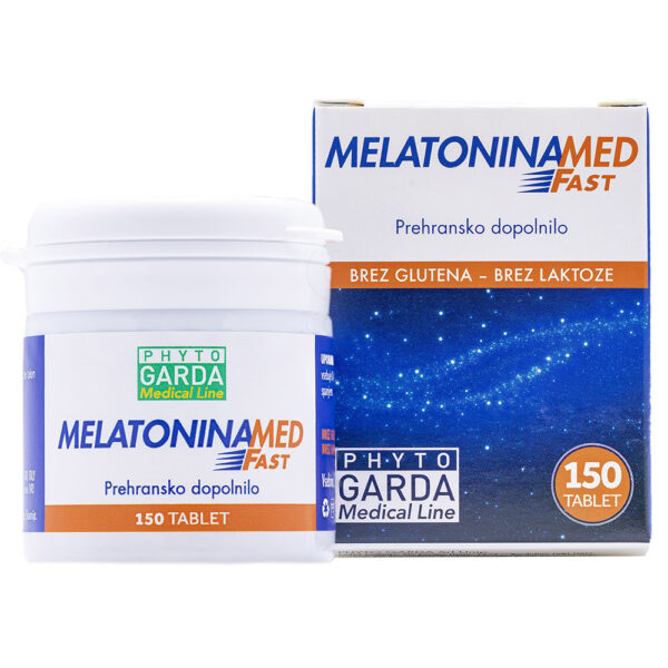 Melatonin MelatoninaMed Fast, 150 kapsul