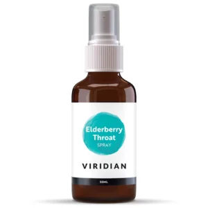 Sprej za grlo z bezgom Viridian, 50 mL