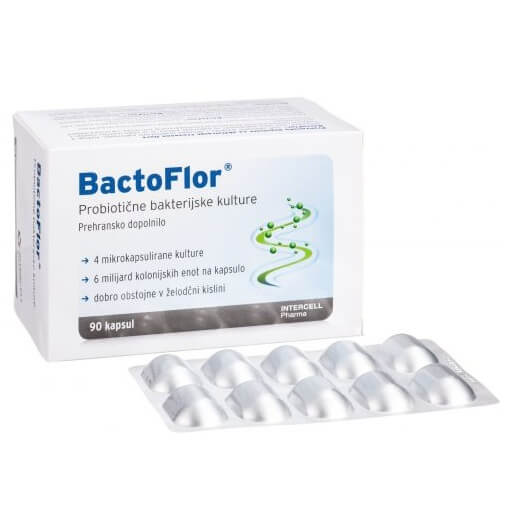 Bactoflor probiotik za odrasle - embalaža