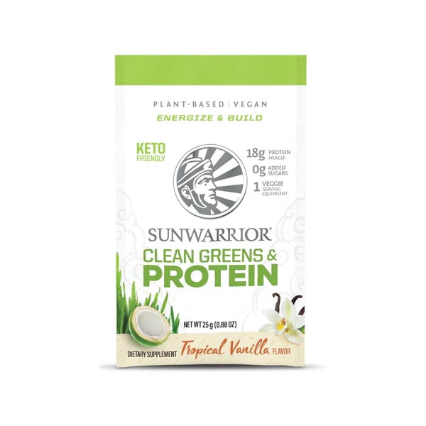 SunWarrior SunWarrior Clean Greens & Protein - vanilija, 25 g