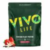 Veganski proteini Vivo Life Perform - Jagoda, 988 g