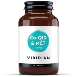 Koencim Q10 z MCT, 100 mg Viridian (30 kapsul)