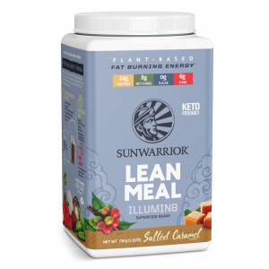 Sunwarrior Lean Meal Illumin8 mešanica za pripravo nadomestka obroka z okusom karamele