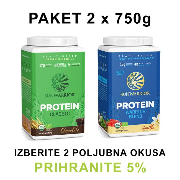 Paket 2x SunWarrior proteini