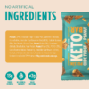 Pulsin KETO bar - veganska proteinska tablica z okusom arašidov in čokolade, 50 g - Image 2