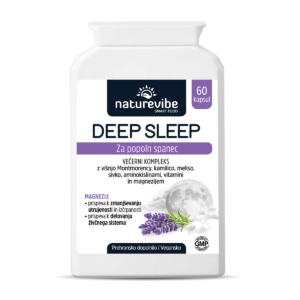NatureVibe Deep sleep 60 kapsul