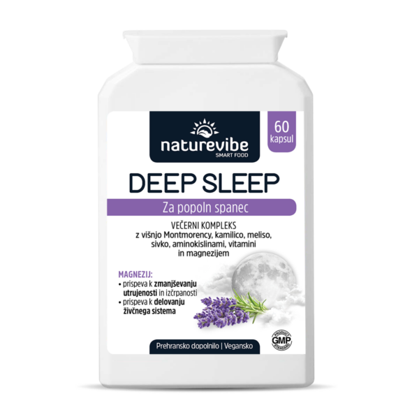 NatureVibe Deep sleep 60 kapsul