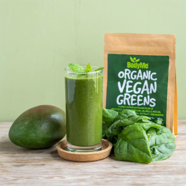 Bodyme Organic Vegan Greens uporaba 2