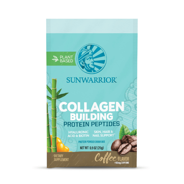 Veganski kolagen gradniki SunWarrior - okus kava, 25g