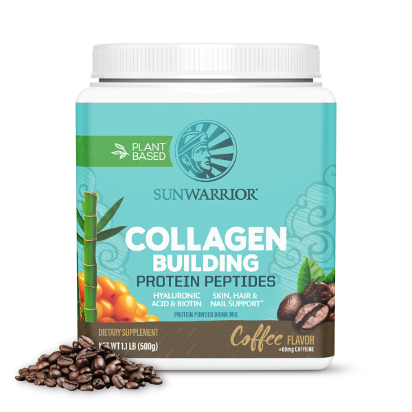 Veganski kolagen gradniki SunWarrior - okus kava