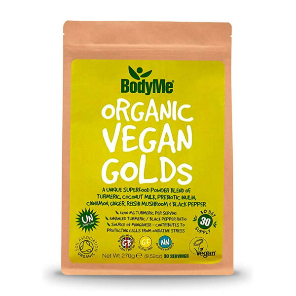 Ekološka mešanica superživil v prahu BodyMe Organic Vegan Golds