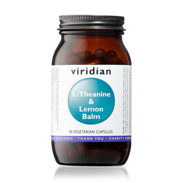 Viridian L-theanin z meliso 90 kapsul