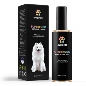 Love Pets - Superfood kapljice za pse, 30 ml