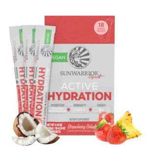 Sunwarrior Active Hydration – hidracijski napitek, okus jagodna pina-colada
