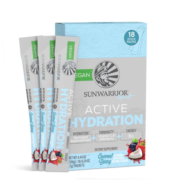 Sunwarrior Active Hydration – hidracijski napitek, okus kokos-jagodičevje - slika 3