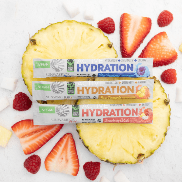 Sunwarrior Active Hydration – hidracijski napitek, okus ananas - slika 4