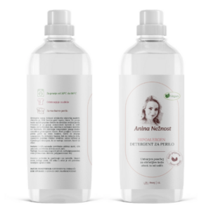 Hipoalergeni detergent Anina Nežnost za pranje perila, 1 L