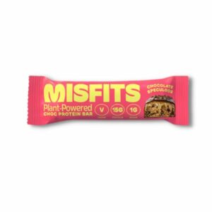 Proteinska ploščica z okusom piškotov Speculoos, Misfits, 45 g