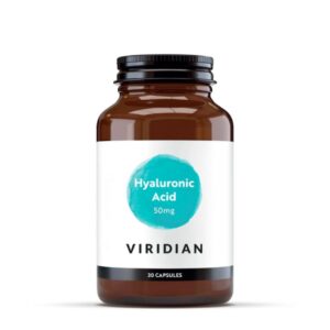 Visoko koncentrirana hialuronska kislina Viridian, 50 mg (30 kapsul)