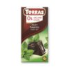 Torras temna čokolada brez sladkorja - meta, 75 g
