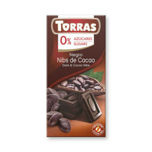 Torras temna čokolada s kakavovimi zrni, 75 g