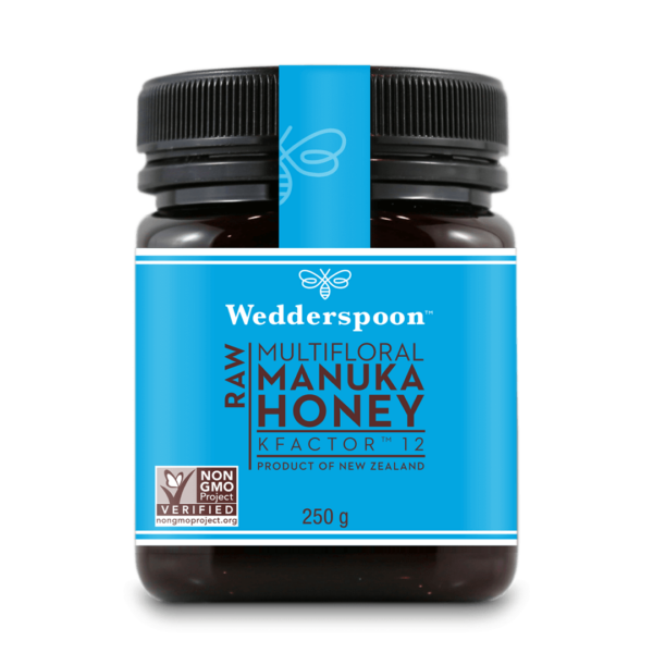 Wedderspoon KFactor™ 12 surovi Manuka med 250g