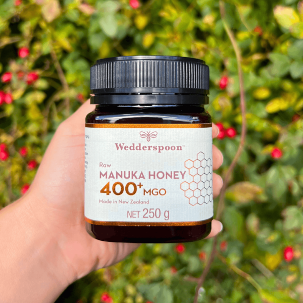 Wedderspoon surovi manuka med 400 MGO Outside