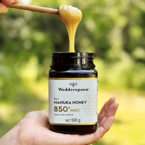 Wedderspoon surovi manuka med 850+ MGO