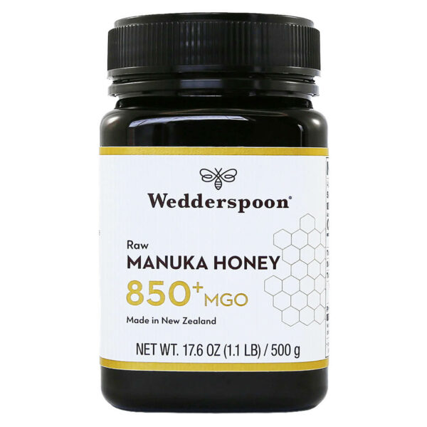 Wedderspoon surovi manuka med 850 MGO 500 g