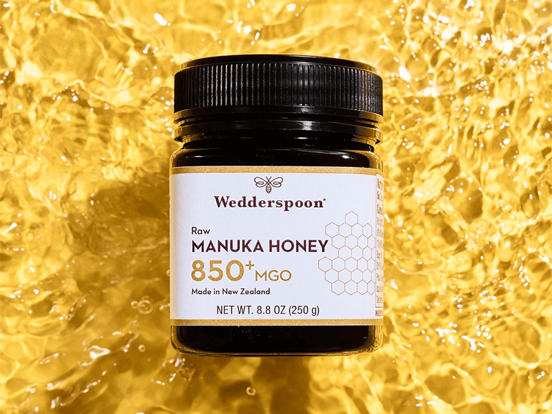 Wedderspoon surovi manuka med 850+ MGO
