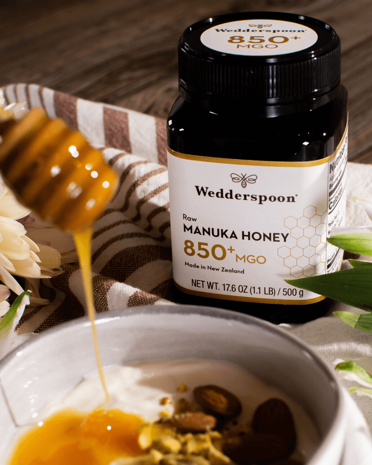 Najbolj kakovosten manuka med - Wedderspoon 850 MGO