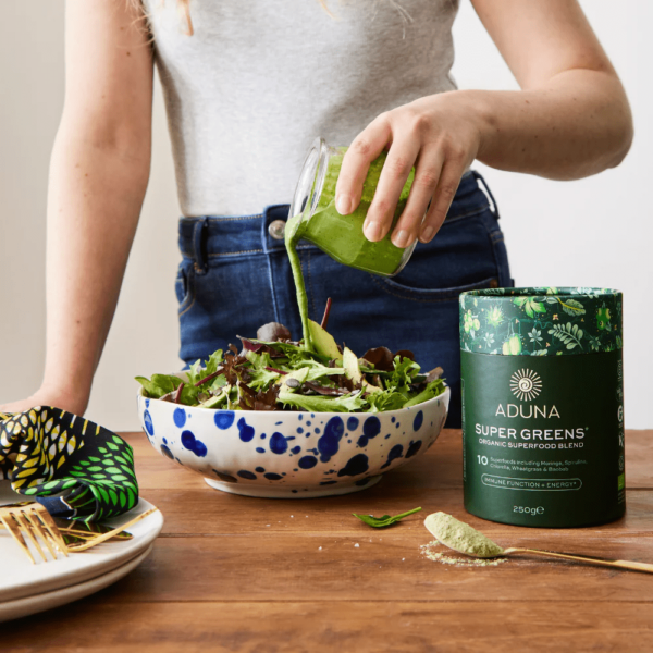 Aduna Mešanica superzelenja SUPER GREENS, ekološko, 250 g - Image 2