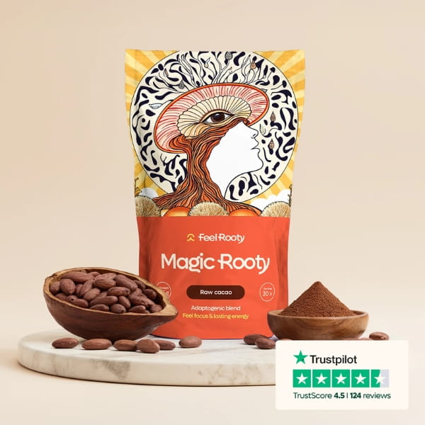 MagicRooty Kakav, magični napitek z adaptogeni in medicinskimi gobami - slika 2