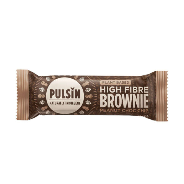 Pulsin Brownie tablica arašidi in čokolada, 35 g