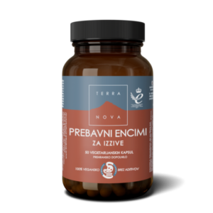 Terranova Prebavni encimi za izzive, 50 kapsul