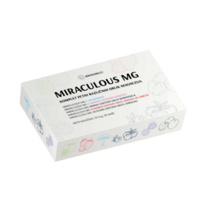 Komplet magnezijev MIRACULOUS MG Anasan MD, 30 vrečk